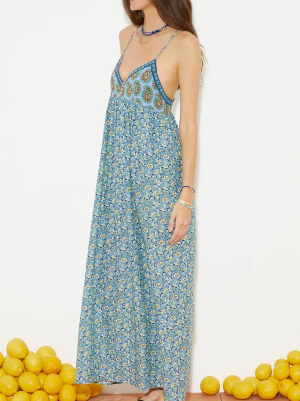 BOTEH NWT onda maxi cami dress, 2(M)